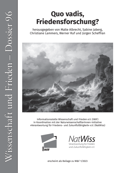 Cover of Volume: Wissenschaft und Frieden Volume 41 (2023), Issue 1 Dossier 96