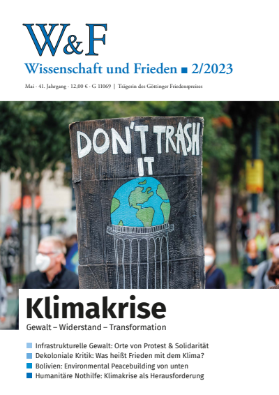 Cover of Volume: Wissenschaft und Frieden Volume 41 (2023), Issue 2