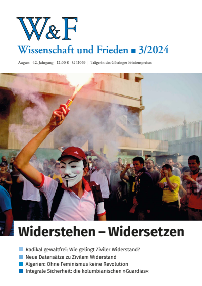 Cover of Volume: Wissenschaft und Frieden Volume 42 (2024), Issue 3