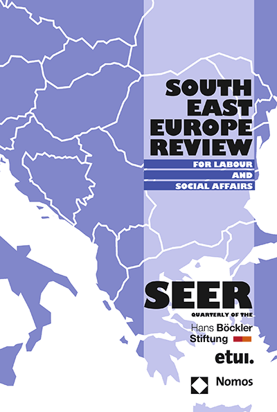 Cover der Ausgabe: SEER Journal for Labour and Social Affairs in Eastern Europe Jahrgang 12 (2009), Heft 4