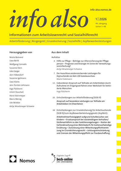 Cover of Volume: info also Volume 44 (2026), Edition 1