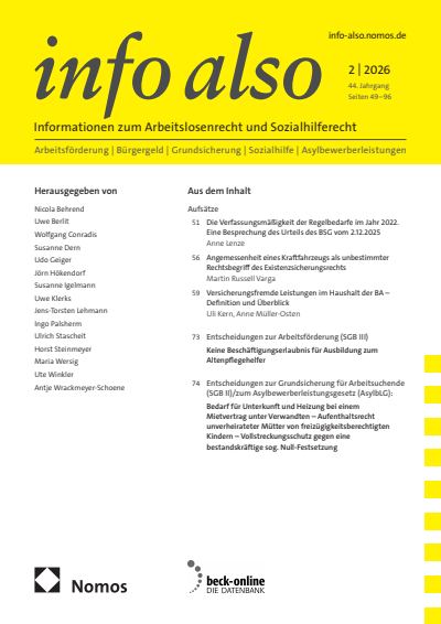 Cover of Volume: info also Volume 44 (2026), Edition 2