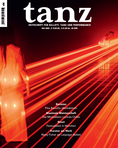 Cover of Volume: tanz Volume 16 (2025), Edition 5