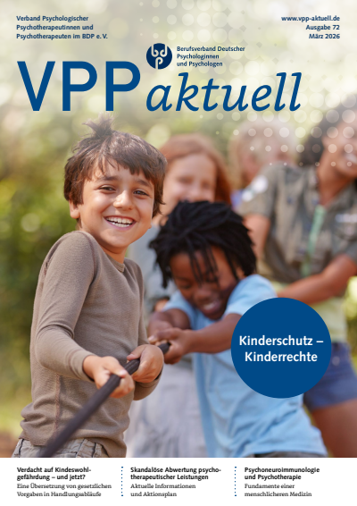 Cover der Ausgabe: VPP aktuell Jahrgang 19 (2026), Heft 72