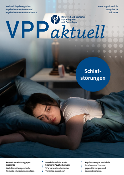 Cover der Ausgabe: VPP aktuell Jahrgang 19 (2026), Heft 73
