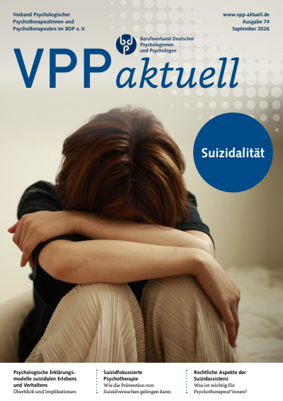 Cover der Ausgabe: VPP aktuell Jahrgang 19 (2026), Heft 74
