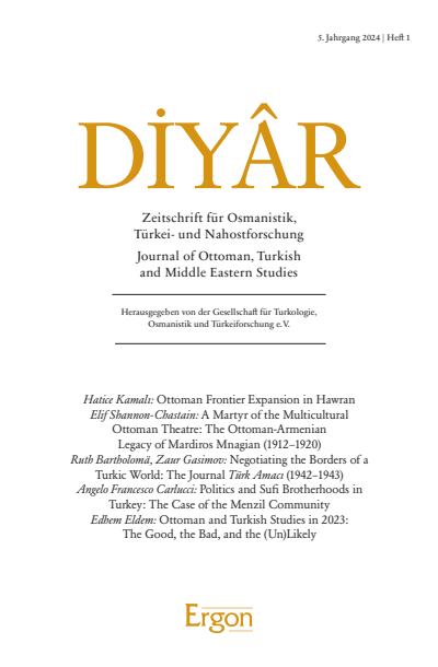 Cover of Volume: DIYÂR Volume 5 (2024), Edition 1