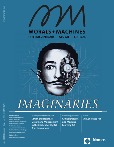 Cover of Volume: Morals & Machines Volume 2 (2022), Edition 2