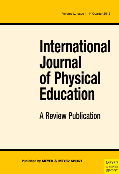 Cover der Ausgabe: International Journal of Physical Education Jahrgang 50 (2013), Heft 1