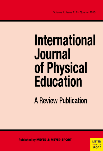 Cover der Ausgabe: International Journal of Physical Education Jahrgang 50 (2013), Heft 2