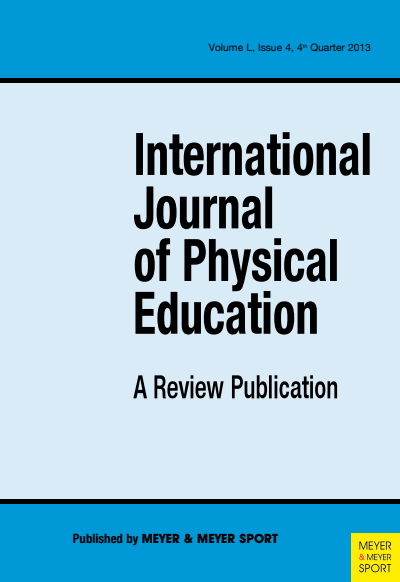 Cover der Ausgabe: International Journal of Physical Education Jahrgang 50 (2013), Heft 4