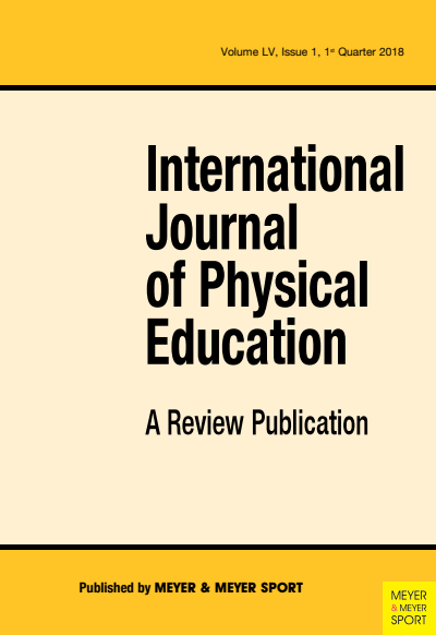 Cover der Ausgabe: International Journal of Physical Education Jahrgang 55 (2018), Heft 1