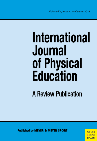 Cover of Volume: International Journal of Physical Education Volume 55 (2018), Edition 4