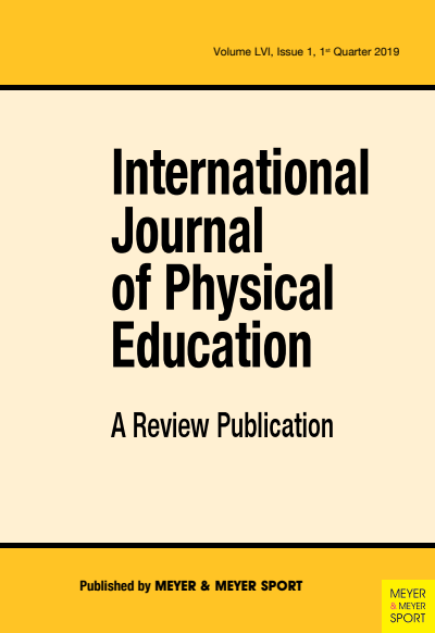 Cover of Volume: International Journal of Physical Education Volume 56 (2019), Edition 1