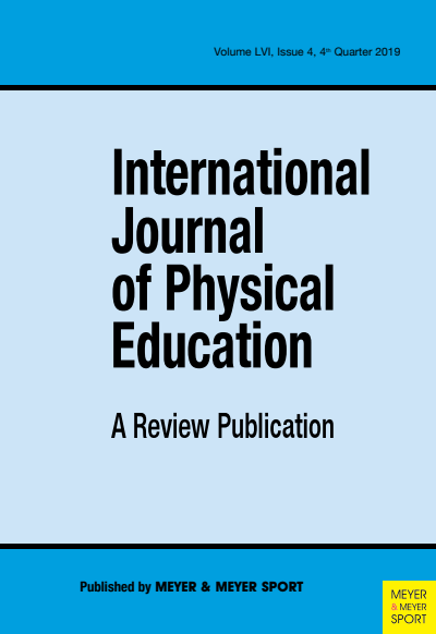 Cover of Volume: International Journal of Physical Education Volume 56 (2019), Edition 4