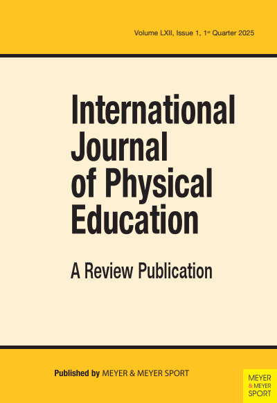 Cover der Ausgabe: International Journal of Physical Education Jahrgang 62 (2025), Heft 1