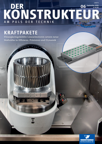 Cover der Ausgabe: DER KONSTRUKTEUR Jahrgang 57 (2026), Heft 6