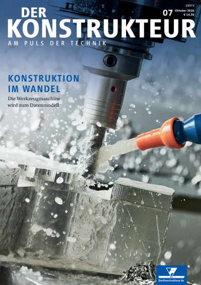 Cover der Ausgabe: DER KONSTRUKTEUR Jahrgang 57 (2026), Heft 7
