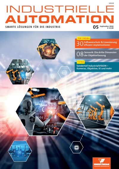 Cover der Ausgabe: INDUSTRIELLE AUTOMATION Jahrgang 38 (2026), Heft 05