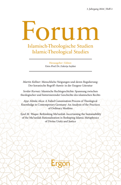 Cover of Volume: Forum Volume 3 (2024), Edition 2