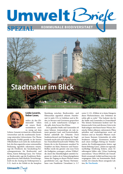 Cover of Volume: UmweltBriefe Volume 28 (2024), Edition 6