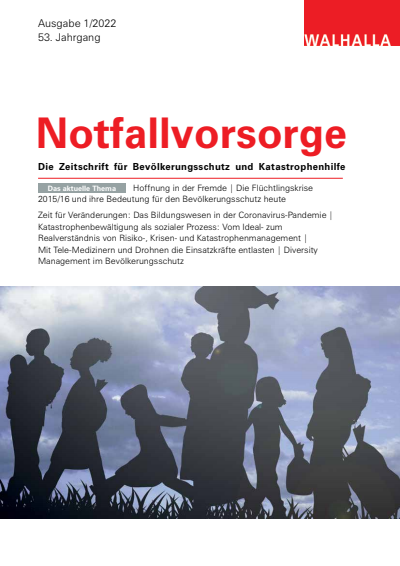 Cover of Volume: Notfallvorsorge Volume 53 (2022), Edition 1
