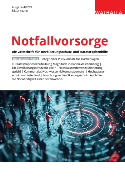 Cover of Volume: Notfallvorsorge Volume 55 (2024), Edition 4