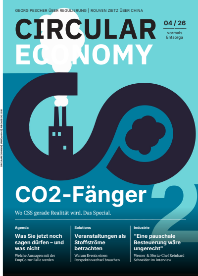 Cover der Ausgabe: CIRCULAR ECONOMY Jahrgang 45 (2026), Heft 4
