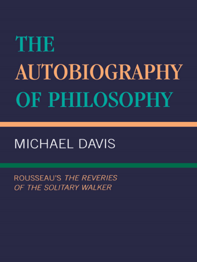 Cover of book: The Autobiography of Philosophy