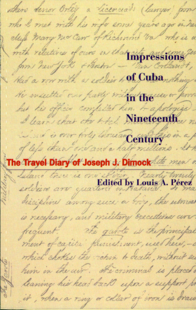 Cover of book: Impressions of Cuba in the Nineteenth Century