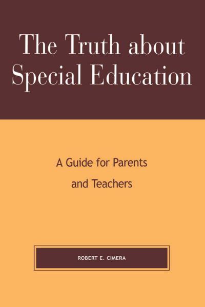 Cover des Buchs: The Truth about Special Education