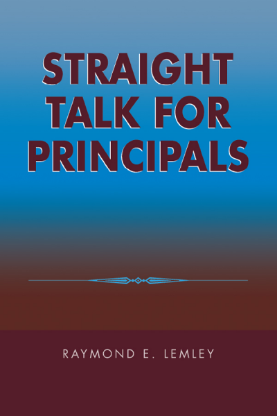 Cover des Buchs: Straight Talk for Principals