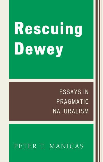 Cover of book: Rescuing Dewey