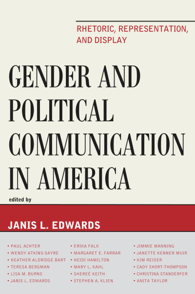 Cover des Buchs: Gender and Political Communication in America