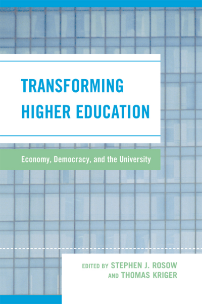 Cover of book: Transforming Higher Education