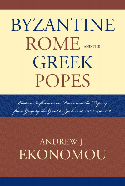 Cover des Buchs: Byzantine Rome and the Greek Popes