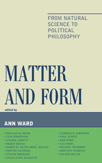 Cover of book: Matter and Form