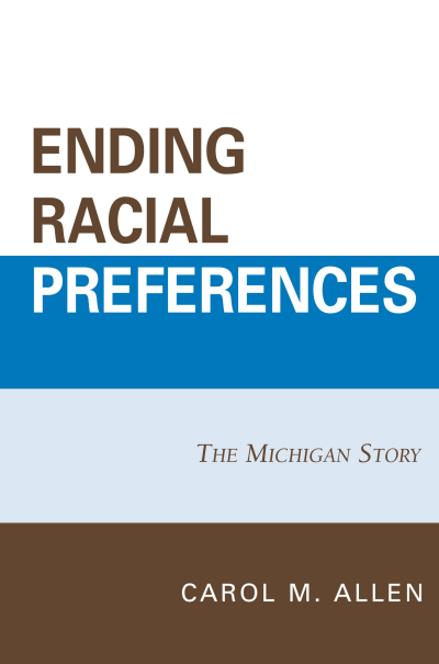 Cover des Buchs: Ending Racial Preferences