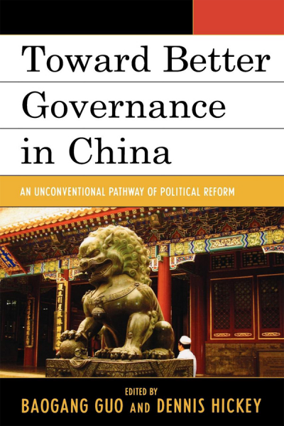 Cover des Buchs: Toward Better Governance in China