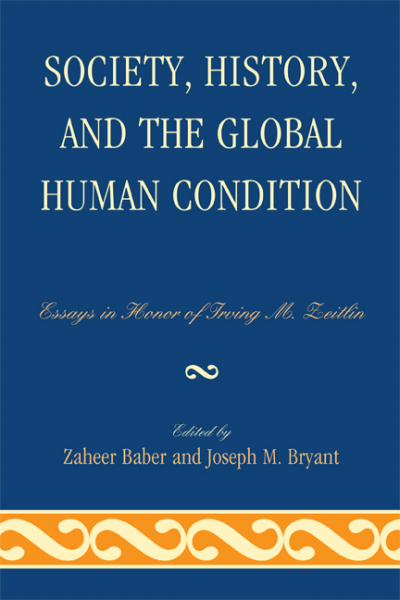 Cover of book: Society, History, and the Global Human Condition