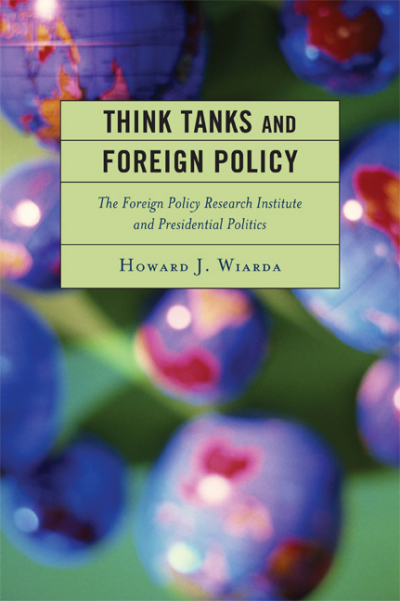 Cover des Buchs: Think Tanks and Foreign Policy