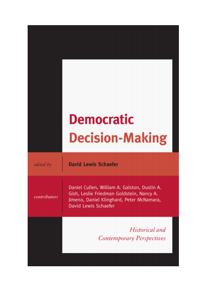 Cover des Buchs: Democratic Decision-Making