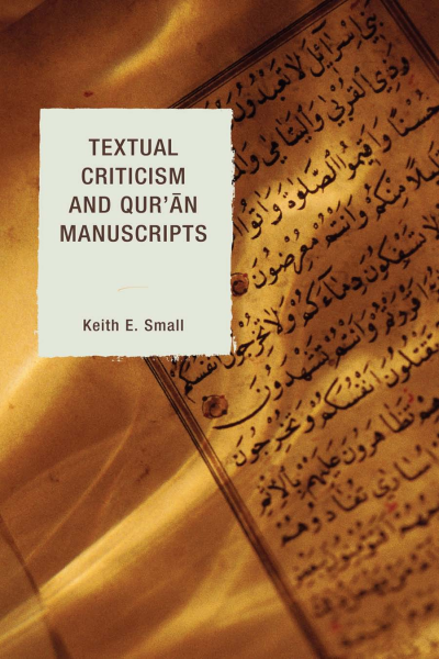 Cover des Buchs: Textual Criticism and Qur'an Manuscripts
