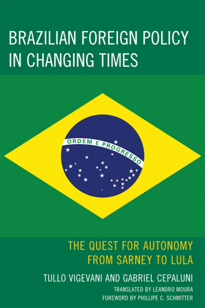Cover of book: Brazilian Foreign Policy in Changing Times