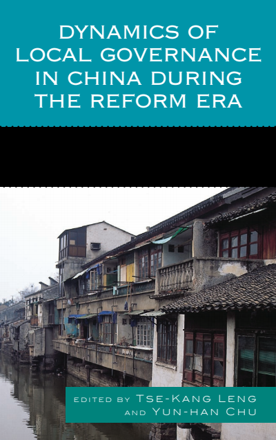 Cover des Buchs: Dynamics of Local Governance in China During the Reform Era
