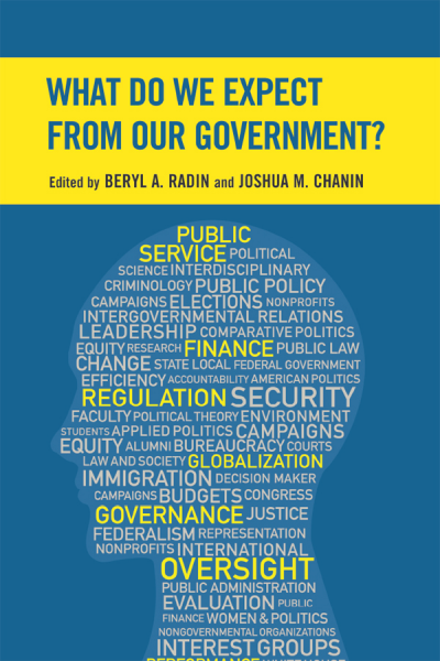 Cover des Buchs: What Do We Expect from Our Government?