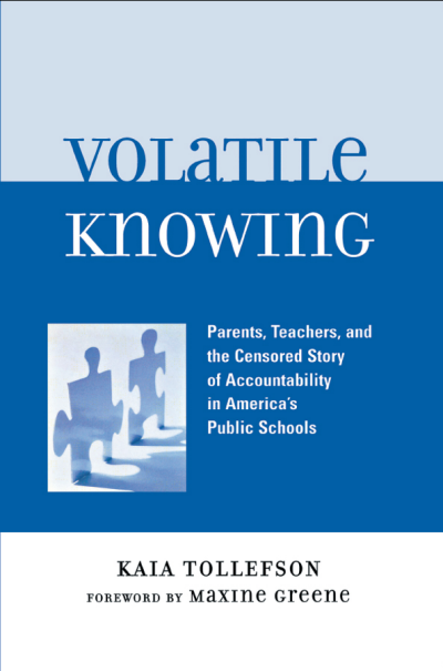 Cover des Buchs: Volatile Knowing