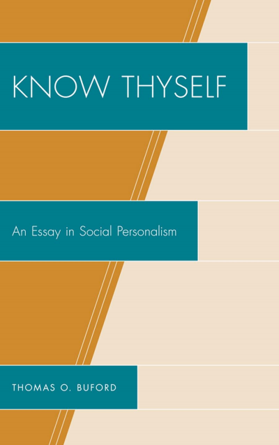 Cover of book: Know Thyself