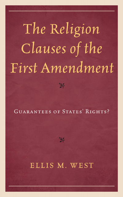 Cover des Buchs: The Religion Clauses of the First Amendment