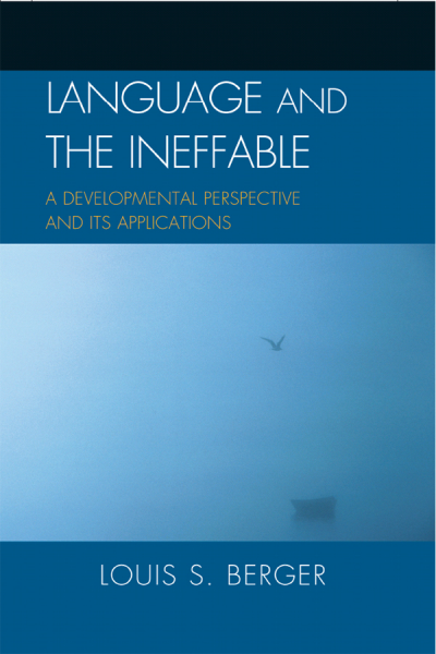 Cover of book: Language and the Ineffable